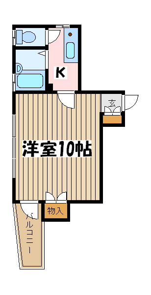 グリーンターフ市川の間取り