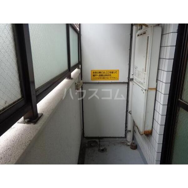 12/25 バルコニー