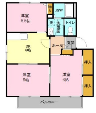 パトリア Ⅰの間取り