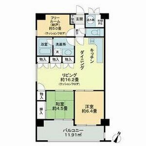 ライオンズマンション覚王山第2の間取り