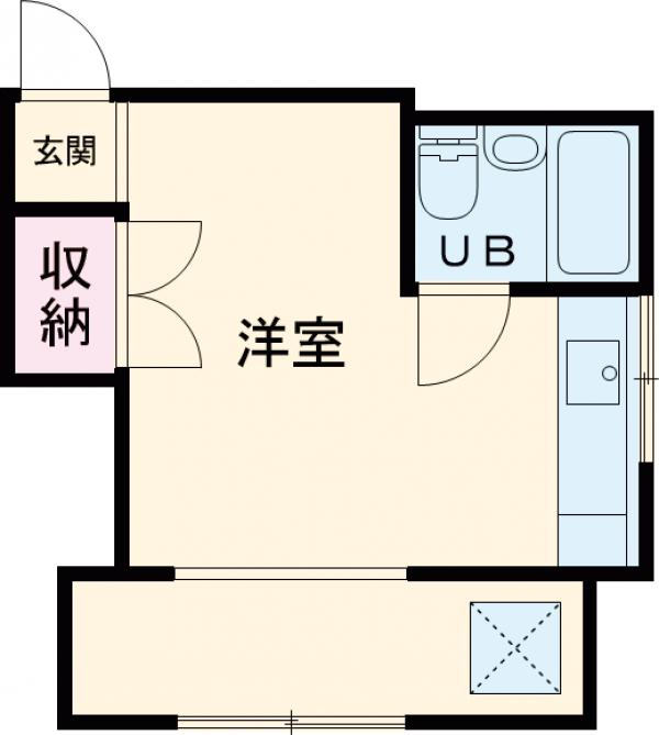 玉舎ビルの間取り