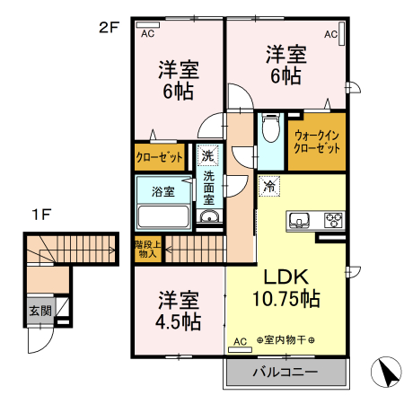 プランドールの間取り