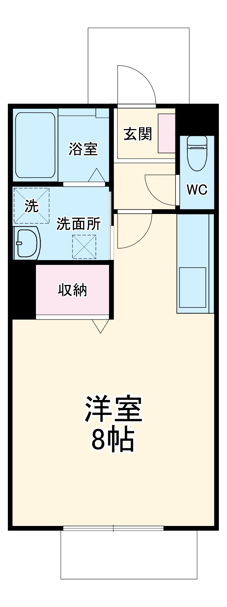 どれみの間取り