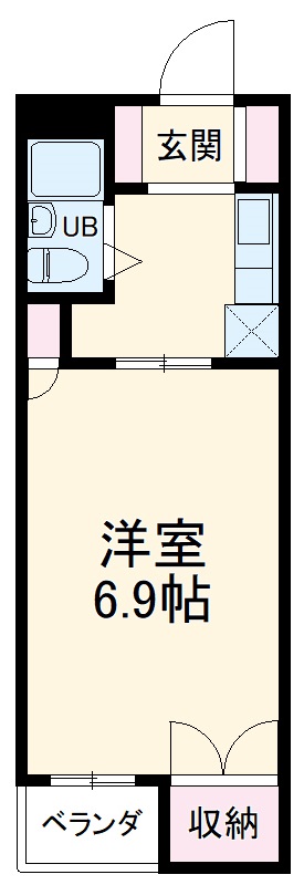 シャトー星ヶ丘の間取り