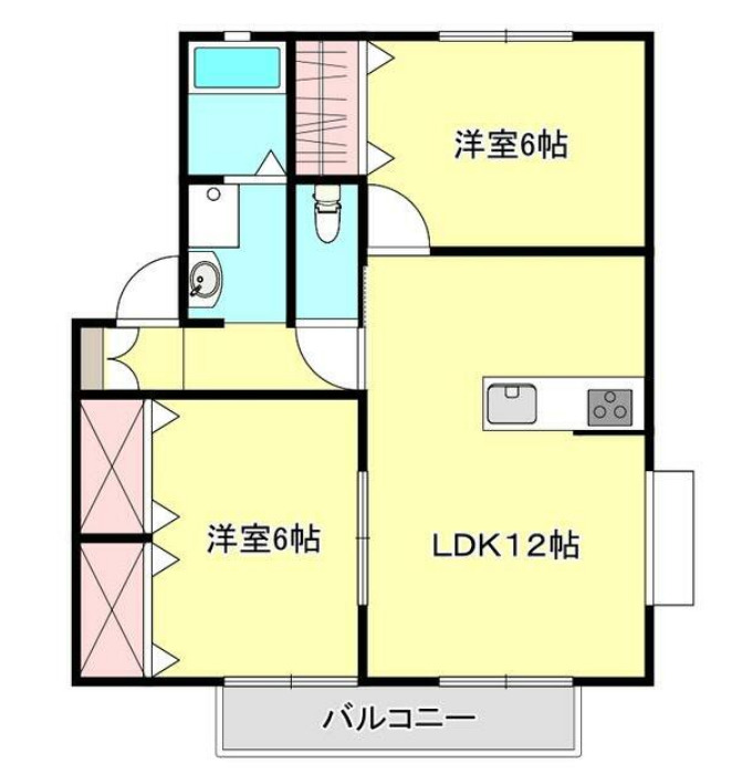ヴィラ・サザンクロス H棟の間取り