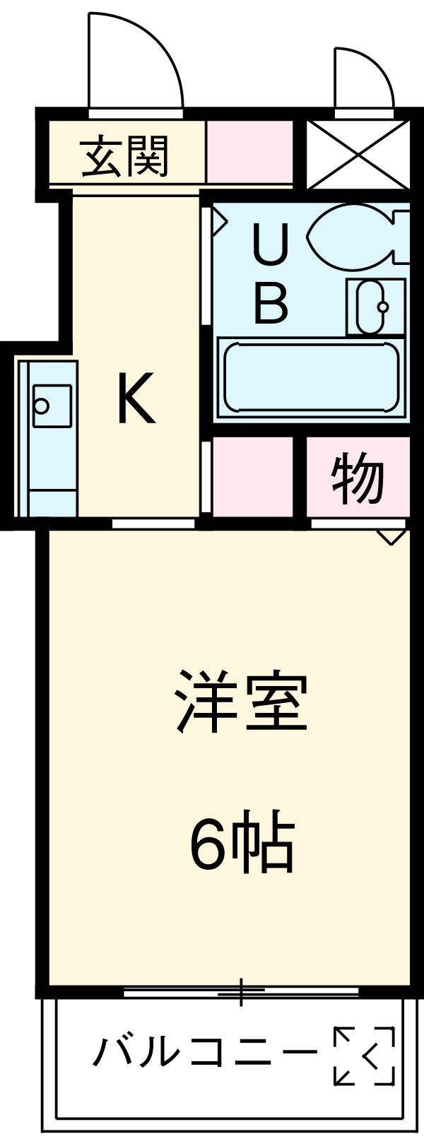 ウインベルソロ朝霞ナンバーワンの間取り