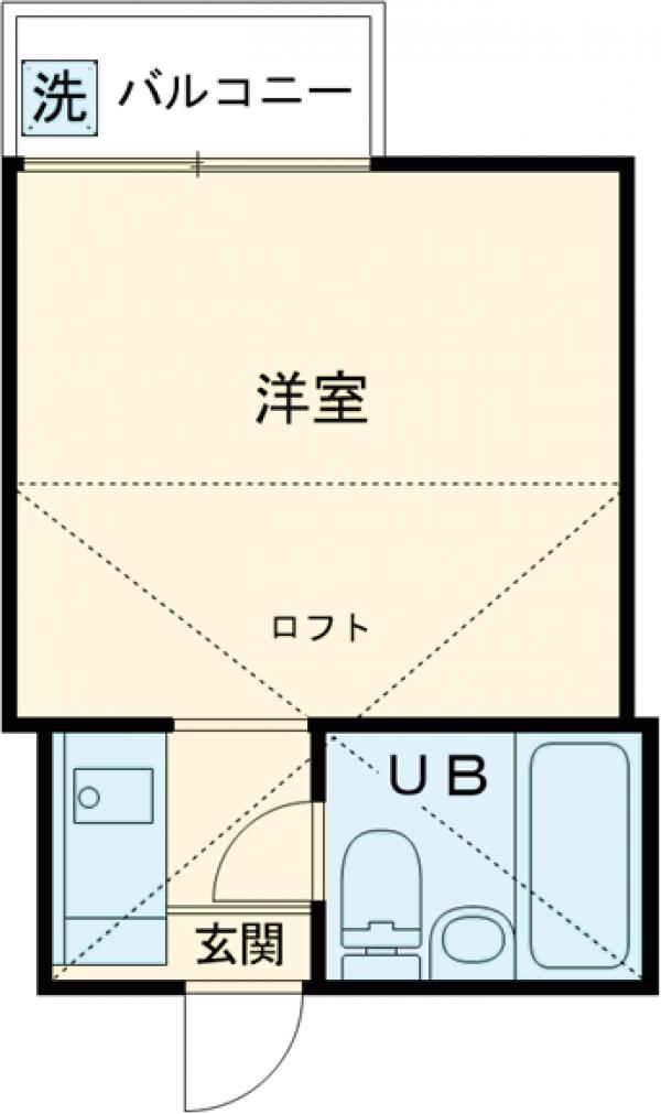 ジュネス大山の間取り