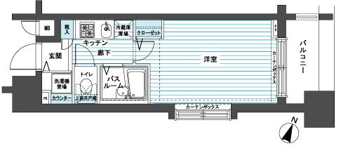 フェニックス代田橋の間取り