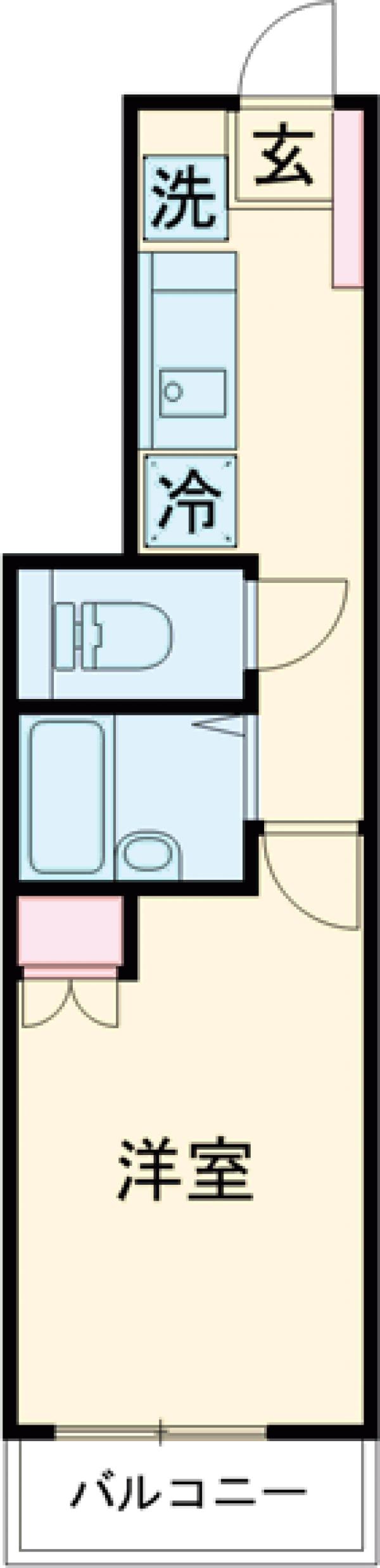 菱和パレス池袋要町の間取り