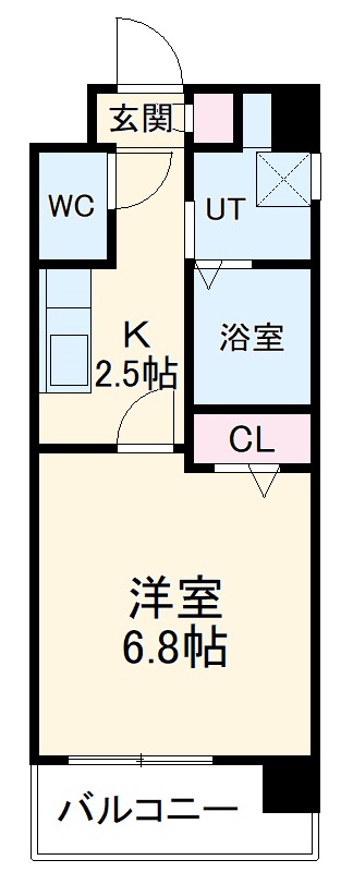 エステート愛和の間取り