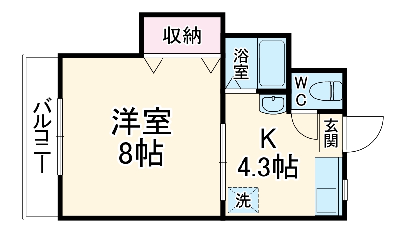 メゾン・ド・ボネールの間取り