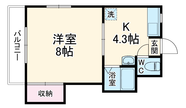 メゾン・ド・ボネールの間取り