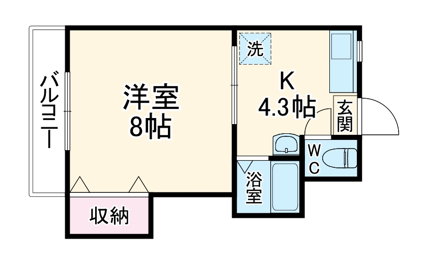 メゾン・ド・ボネールの間取り