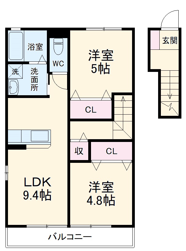 シャルマンコートの間取り