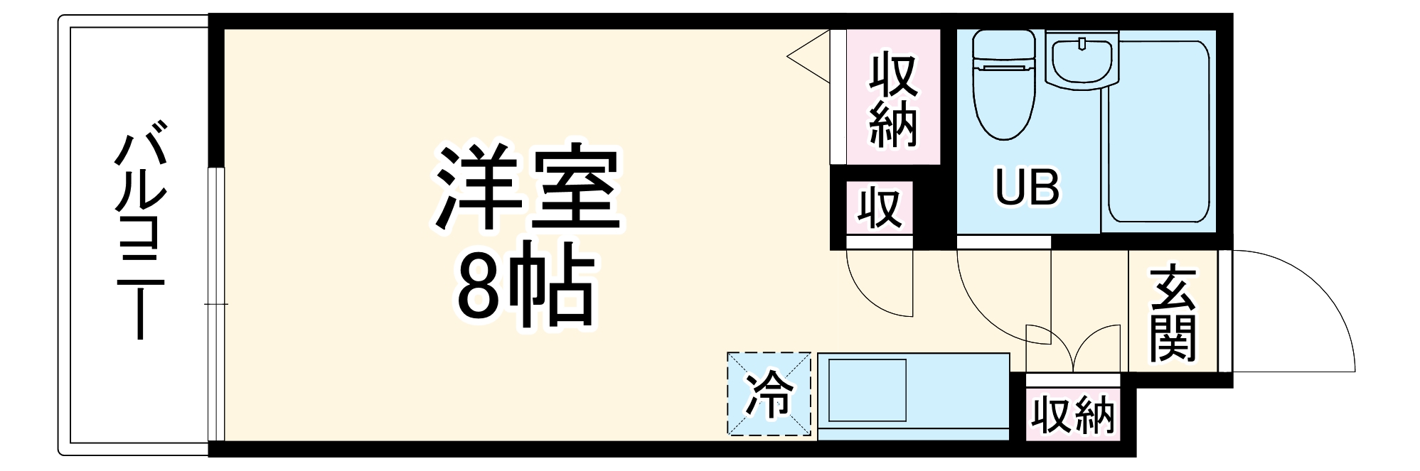 メゾン・ド・セーヌの間取り