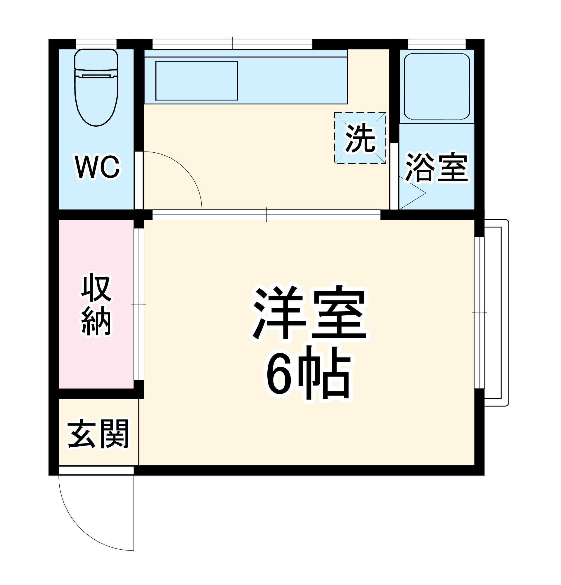 グリーンコーポの間取り