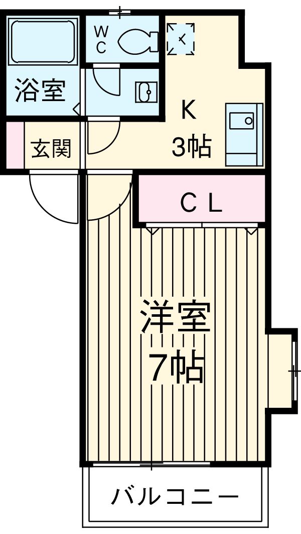 ソレジオの間取り
