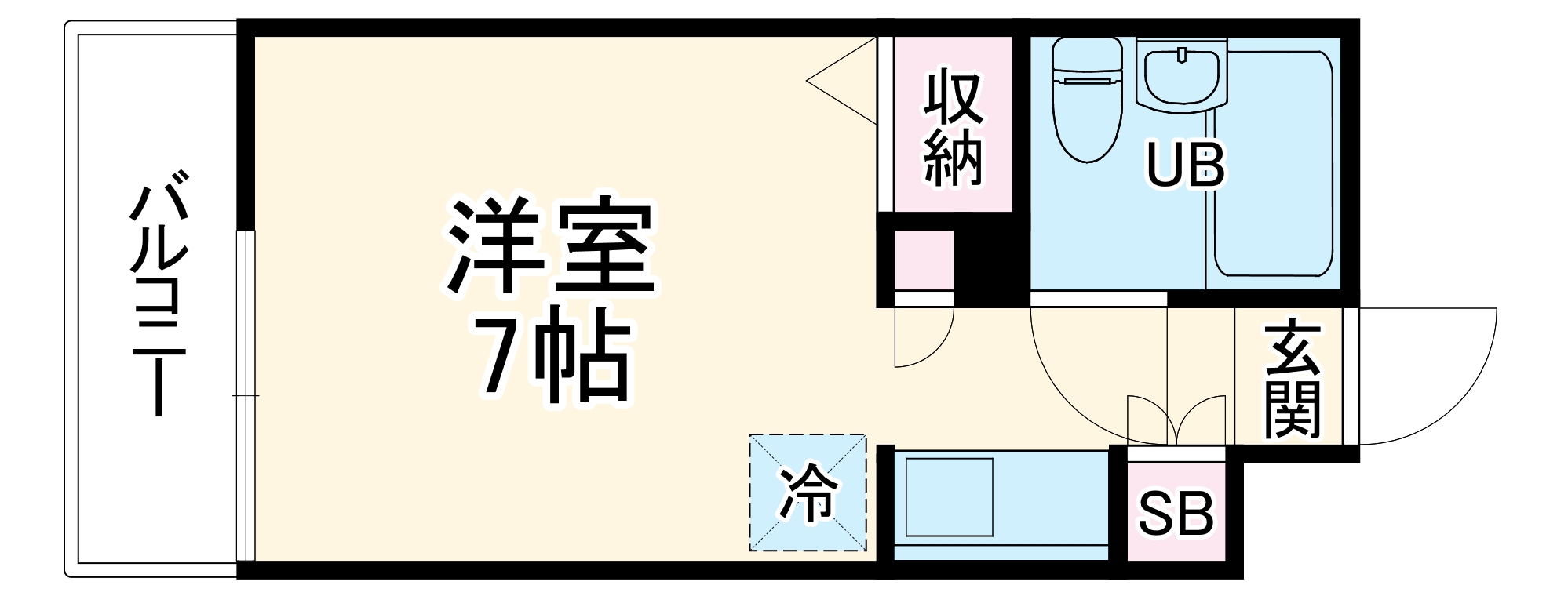 メゾン・ド・セーヌの間取り