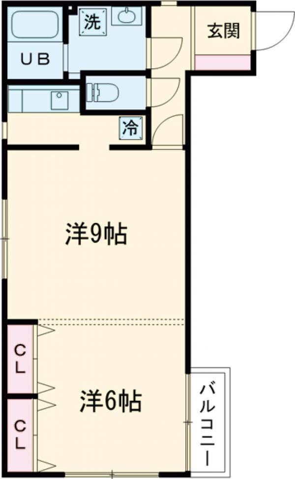 モデュロール豪徳寺の間取り