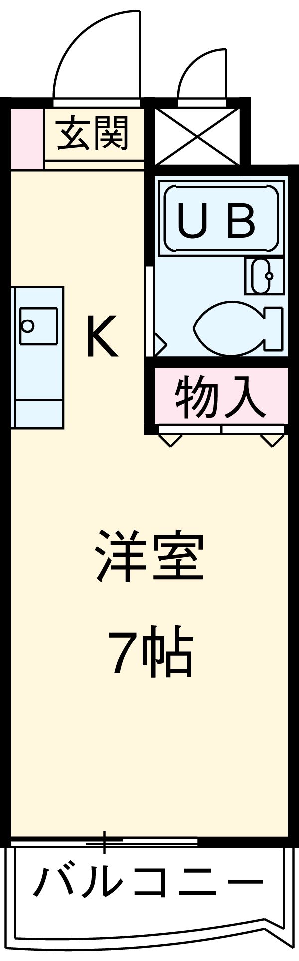 メゾン・ド・ミュールの間取り