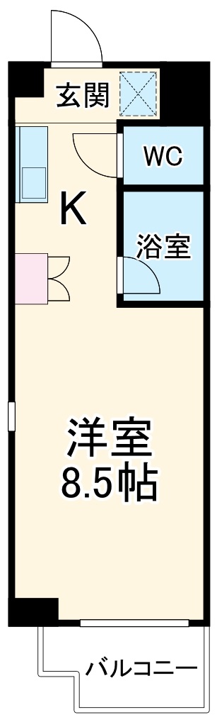 アムール虹ヶ丘の間取り