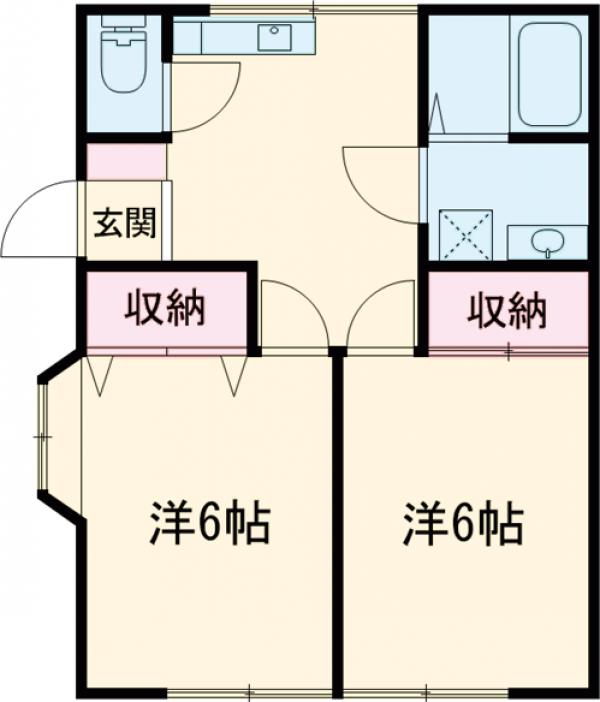 ラフィーネスギタⅦの間取り