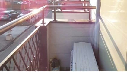 10/17 バルコニー