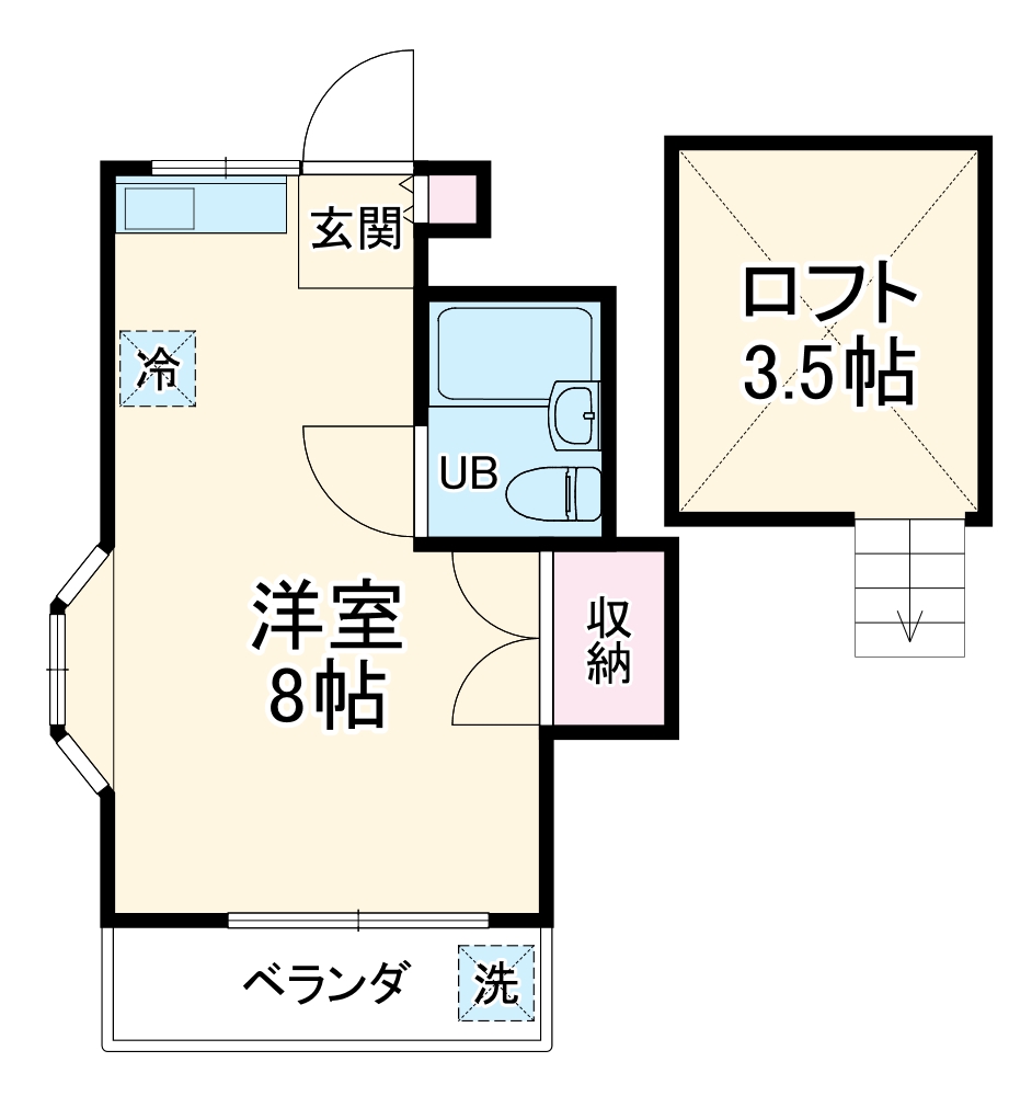 ホームズ和光の間取り