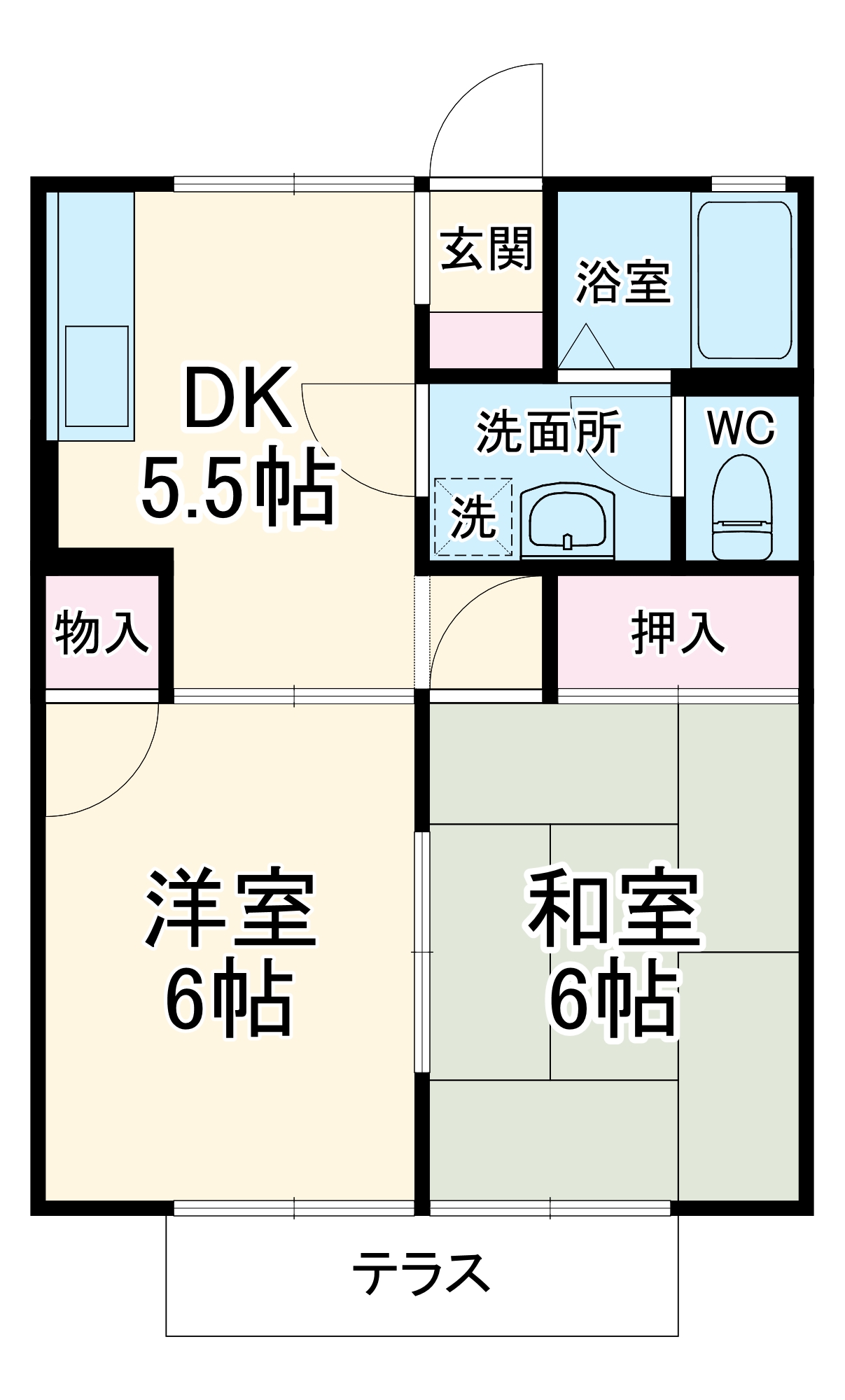 エステート根岸台の間取り