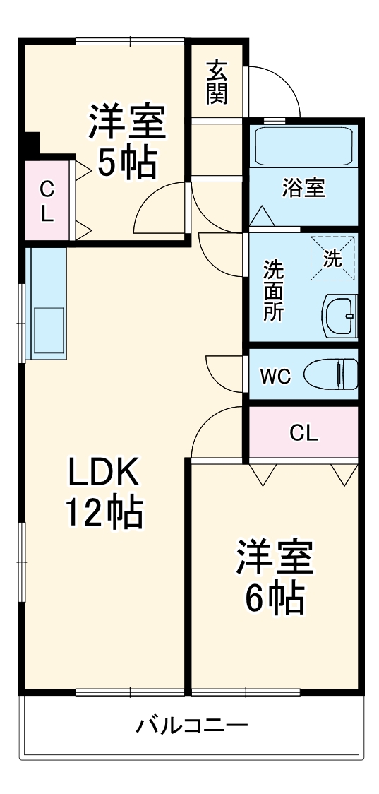 メゾン藤の間取り