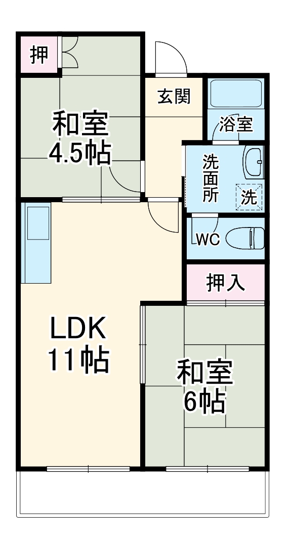 メゾン本山の間取り