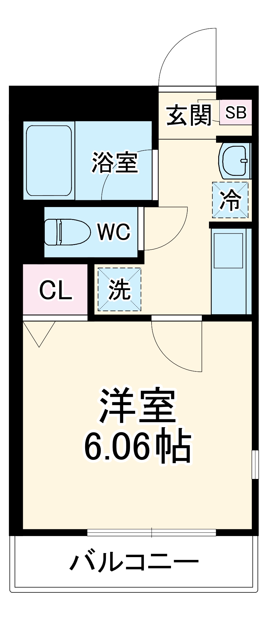 リブリ・日吉西の間取り