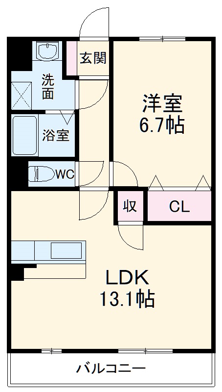 サンモールの間取り
