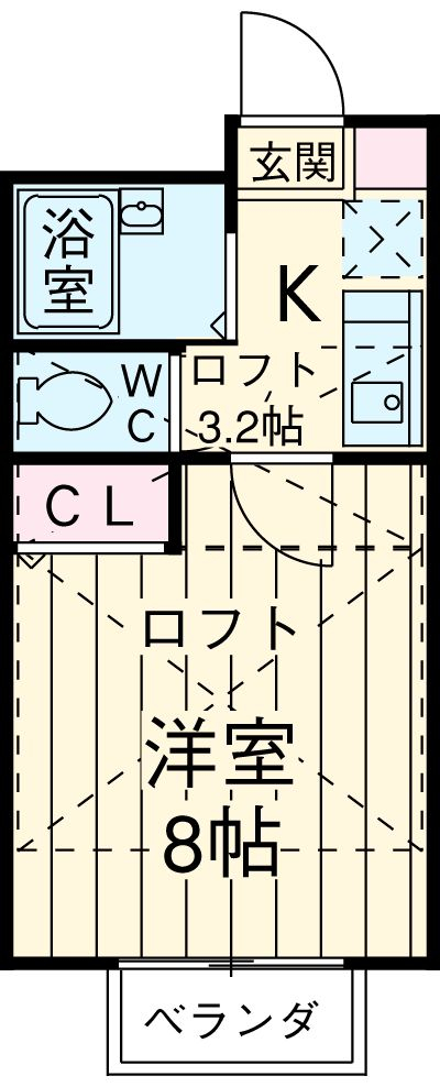 パシフィックパレス北本の間取り