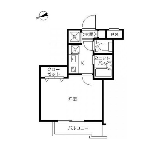 スカイコート成増第2の間取り