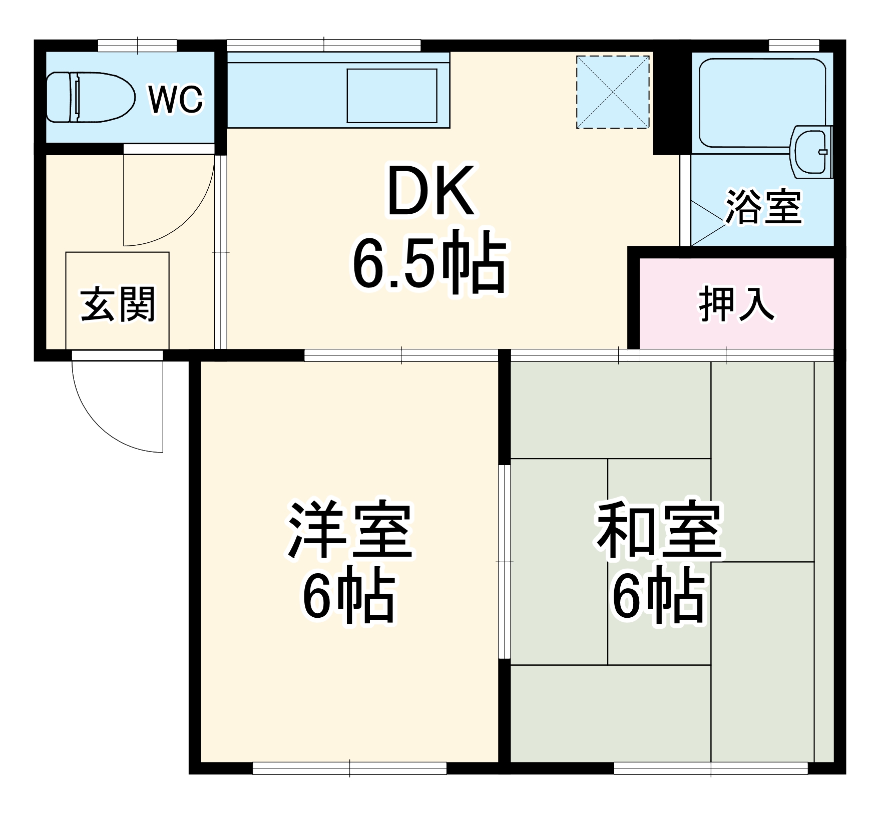 サンコーポカトーの間取り