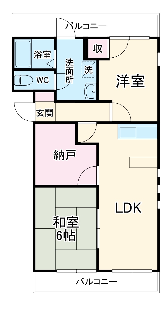 ３２３ＢＬＤの間取り