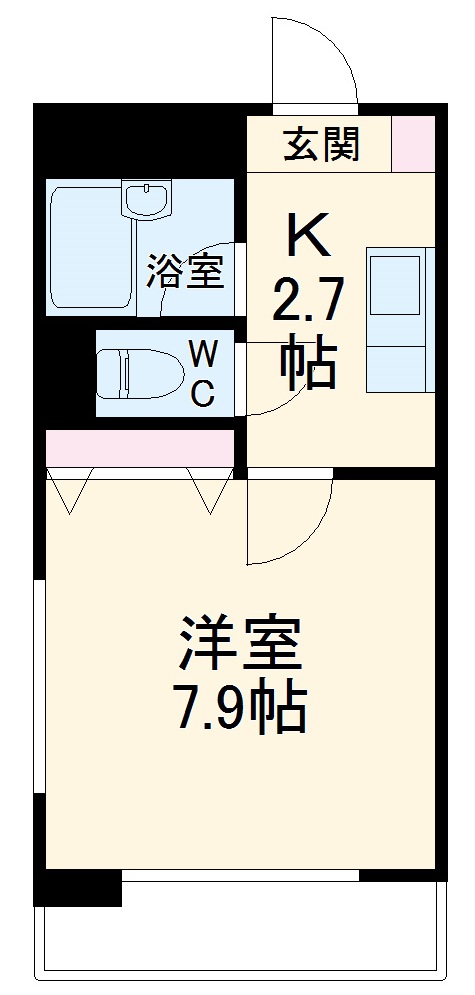 グランモール一社の間取り