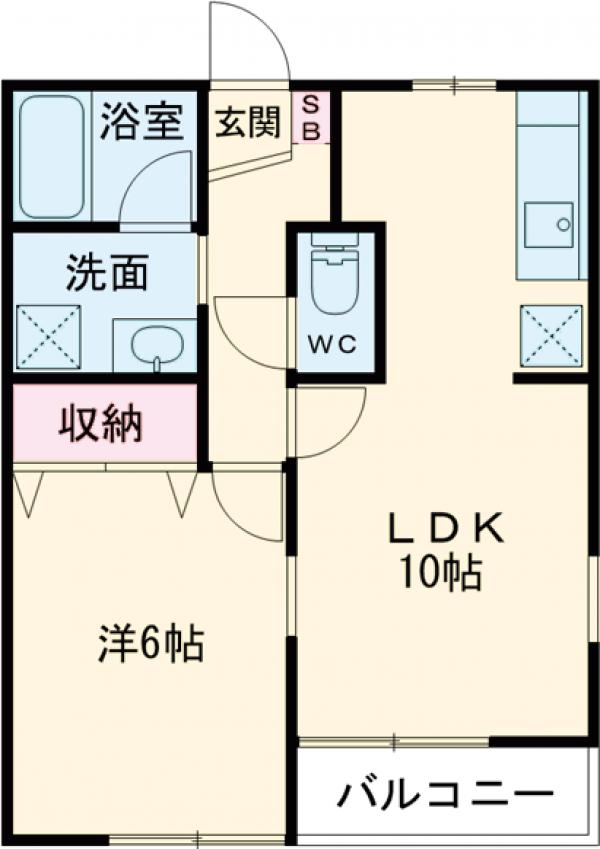 ファインベル北綾瀬Ⅱの間取り