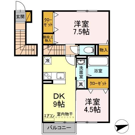 レルミタージュの間取り