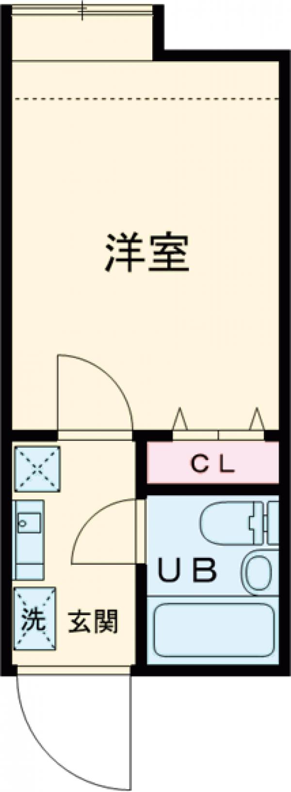 ベルウィング北綾瀬Bの間取り
