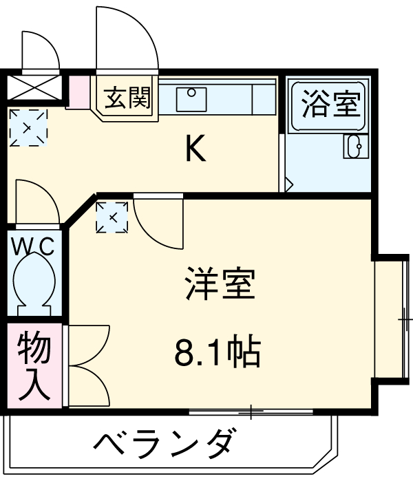 シティライフ本郷北の間取り