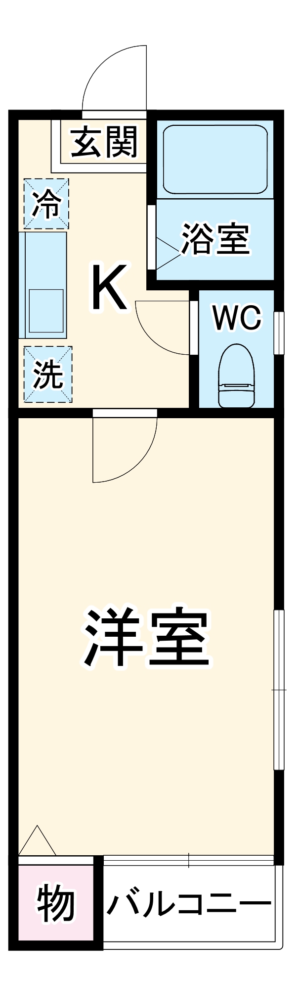 アミティエ本山の間取り