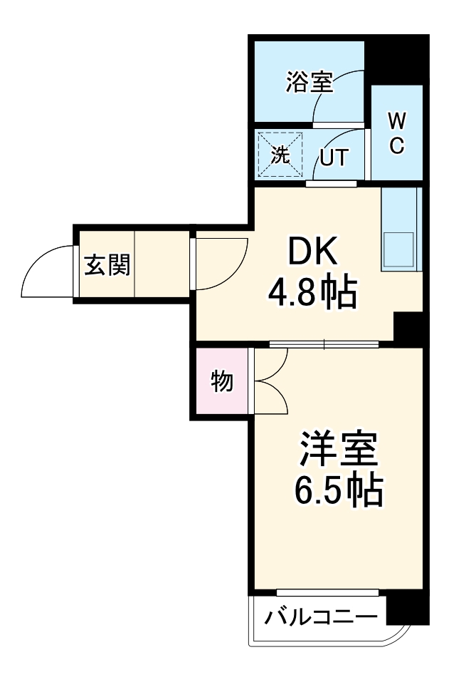 ルプソアール東山の間取り