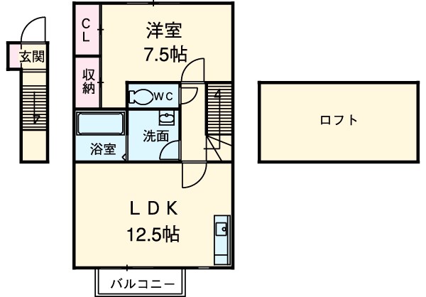 Micchy´s Ⅲの間取り