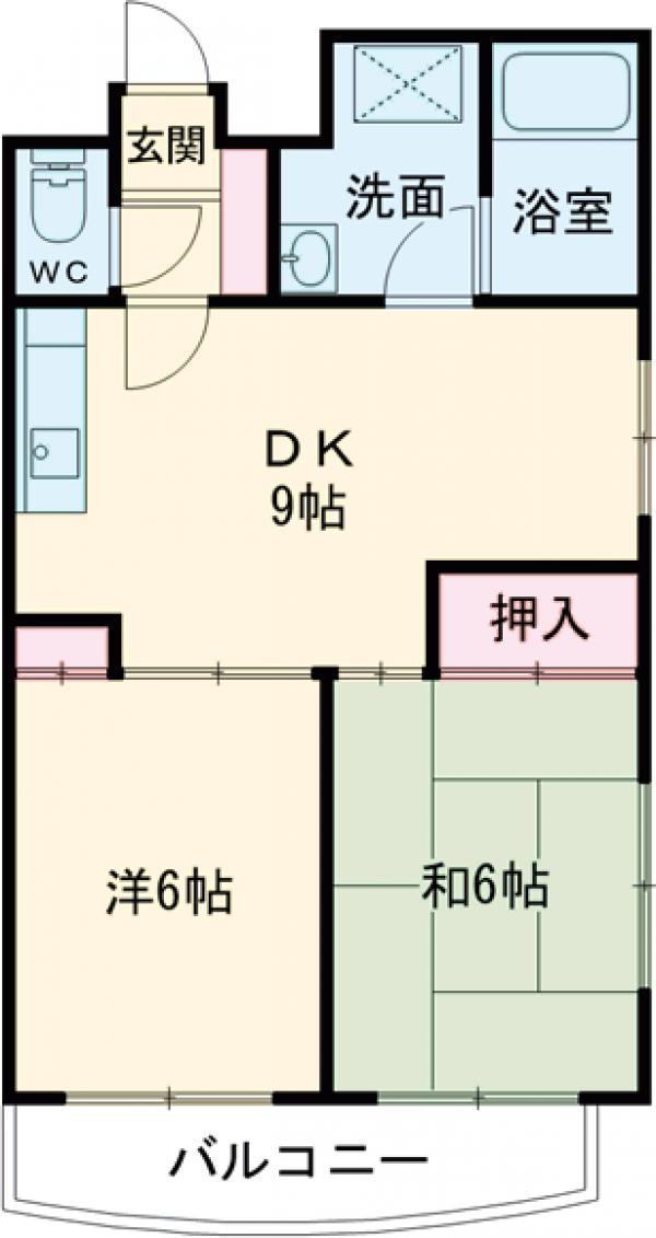 パープルハイムの間取り