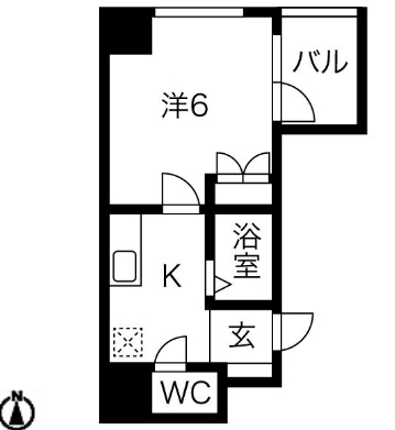 Casa桜・千種の間取り