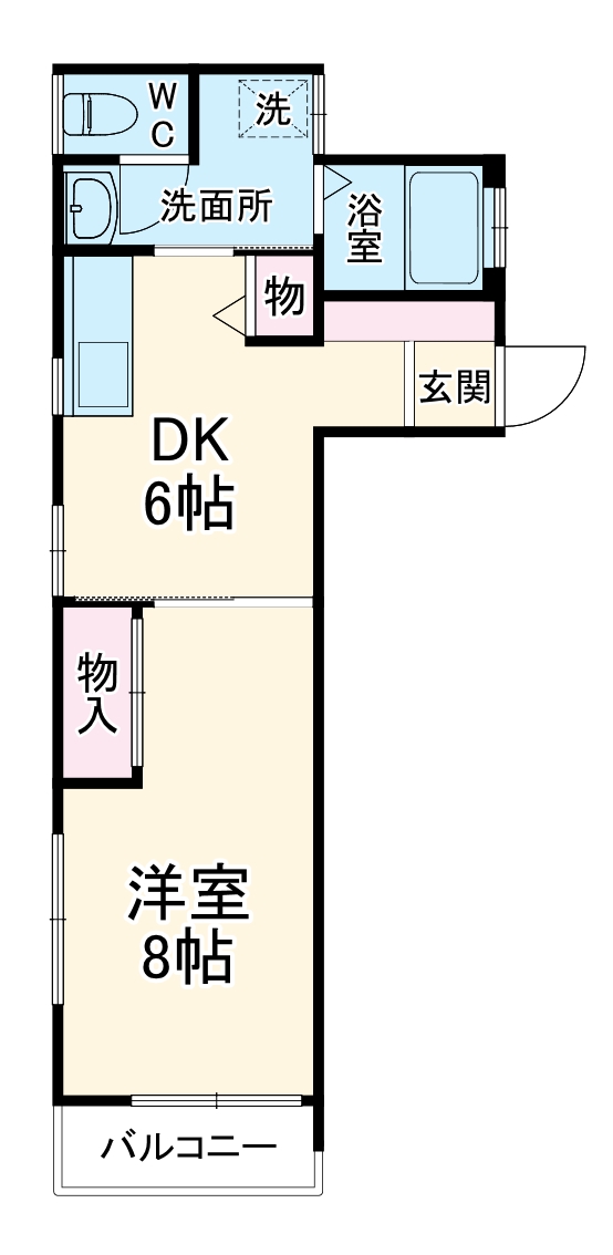 スマイルガーデン柏井の間取り