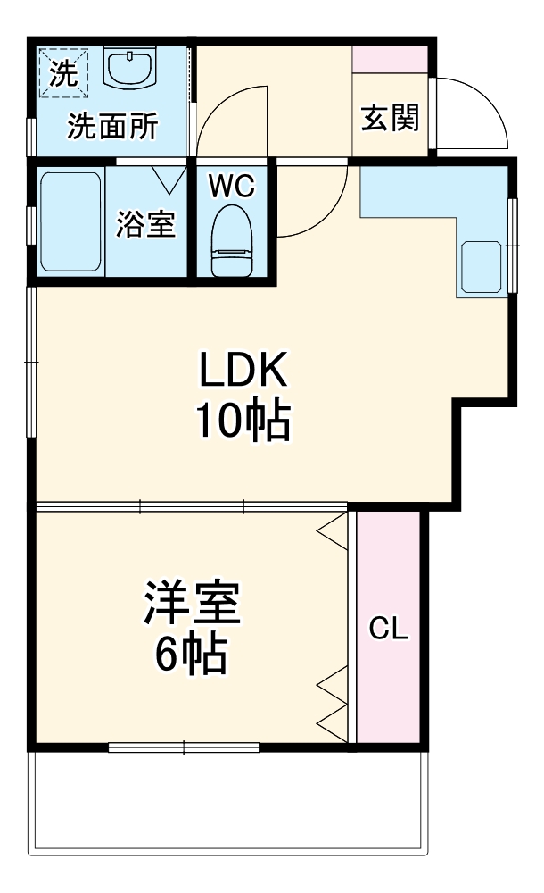 よもぎ台マンションの間取り