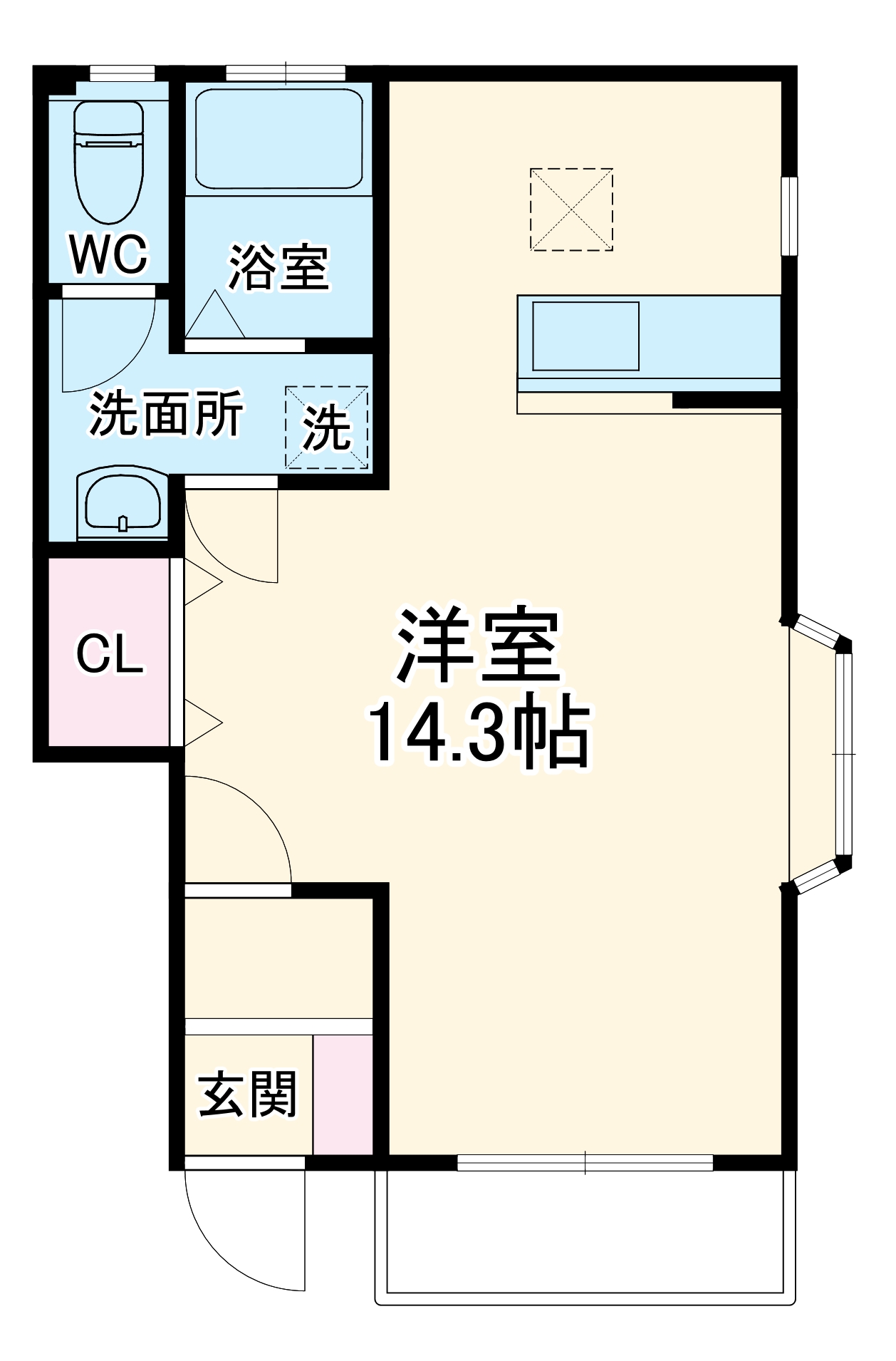グリーンハイム日吉の間取り